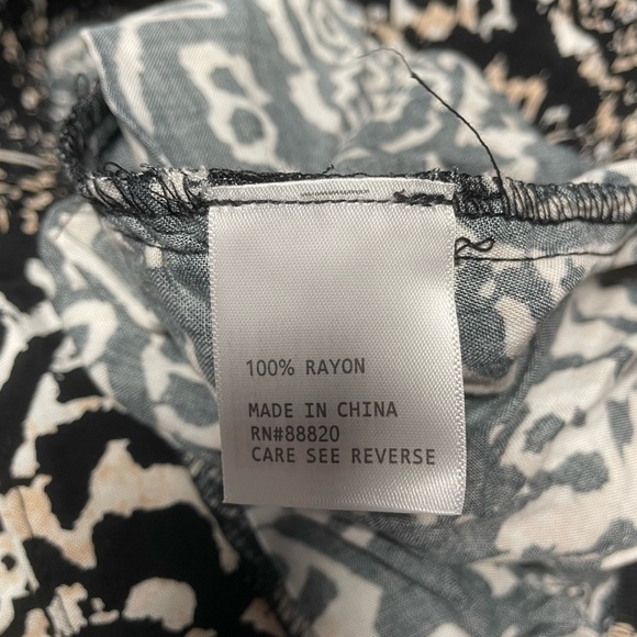 Rachel Zoe pants flowey wide leg high elastic waist NWT women’s size xl black - Picture 3 of 5